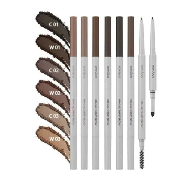 Romand Han All Sharp Brow 0.41g (6 Colors)