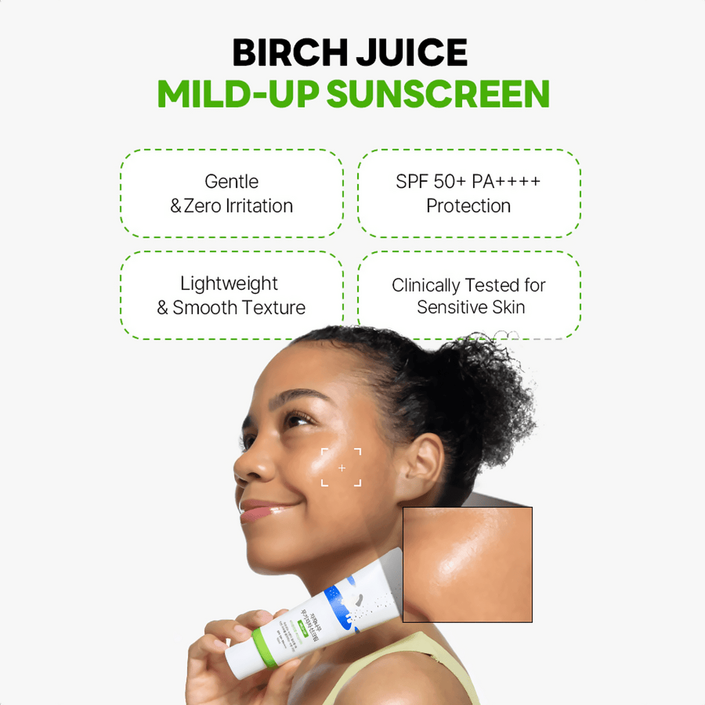 ROUND LAB Birch Juice Moisturizing Mild Up Sunscreen 50ml