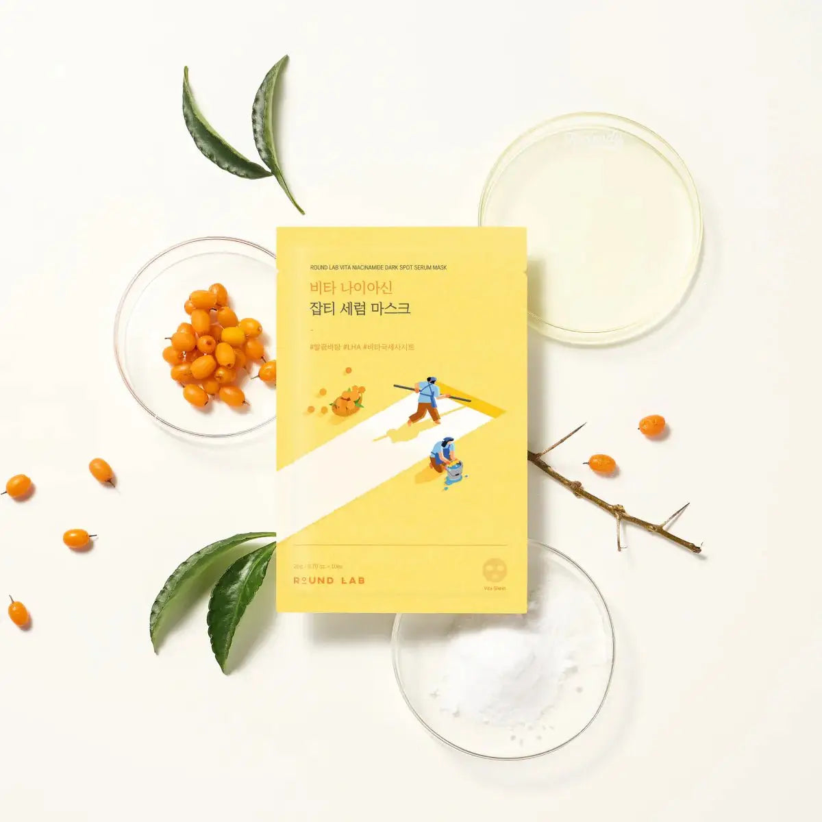Round Lab Vita Niacinamide Dark Spot Serum Mask (10 Sheets)
