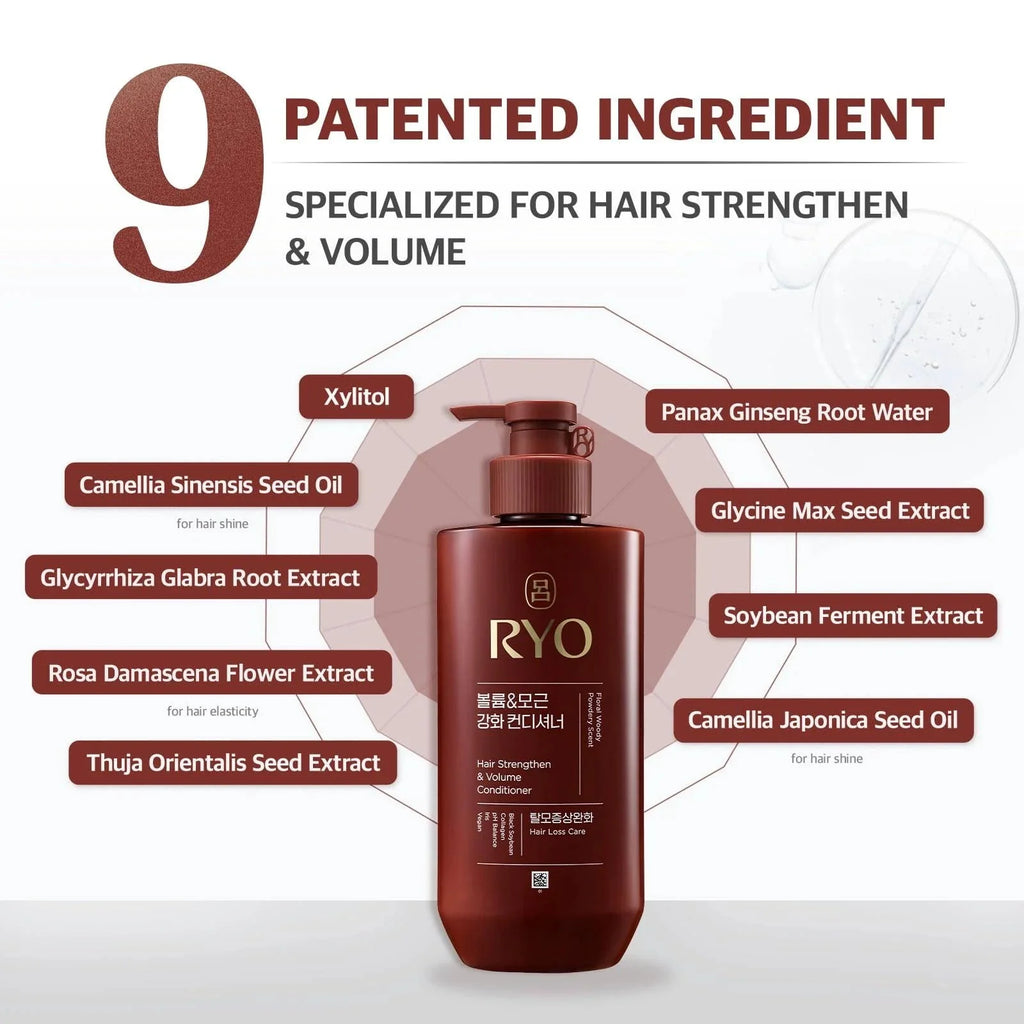 RYO Hair Strengthen & Volume Conditioner 480ml