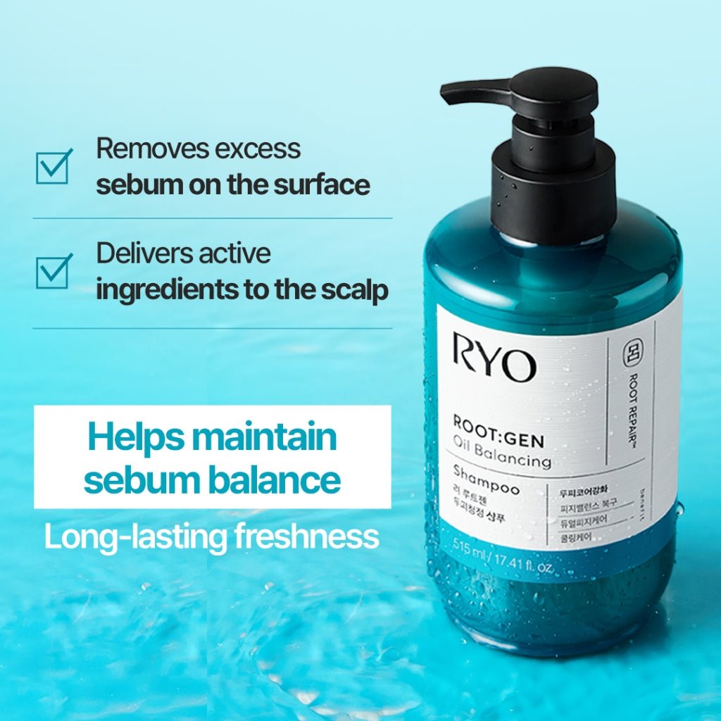 RYO ROOTGEN Oil Balancing Shampoo 515ml