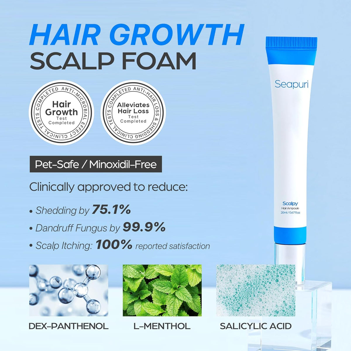SEAPURI Scalpy Hair Serum 20ml