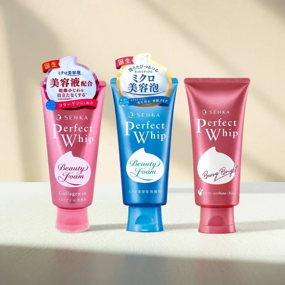 Shiseido SENKA Perfect Whip Foaming Cleanser 120g (3 types)