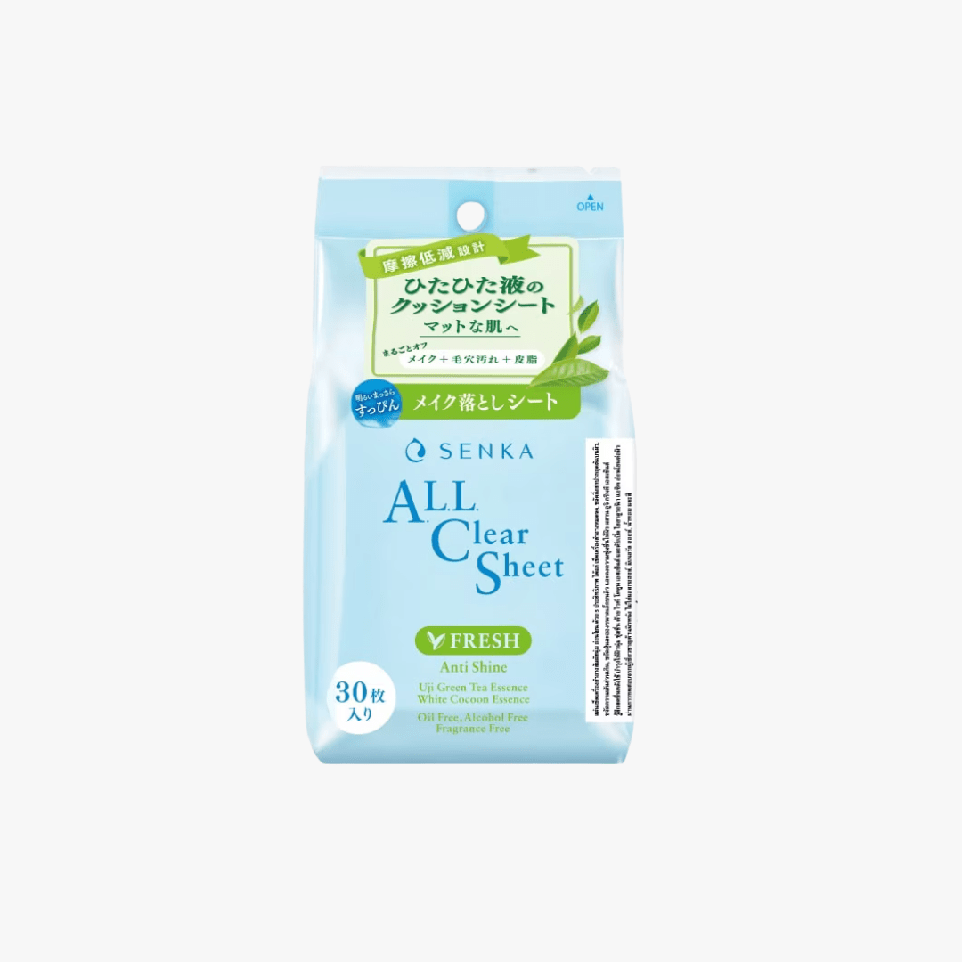 Shiseido Senka All Clear Sheets Fresh 30pcs