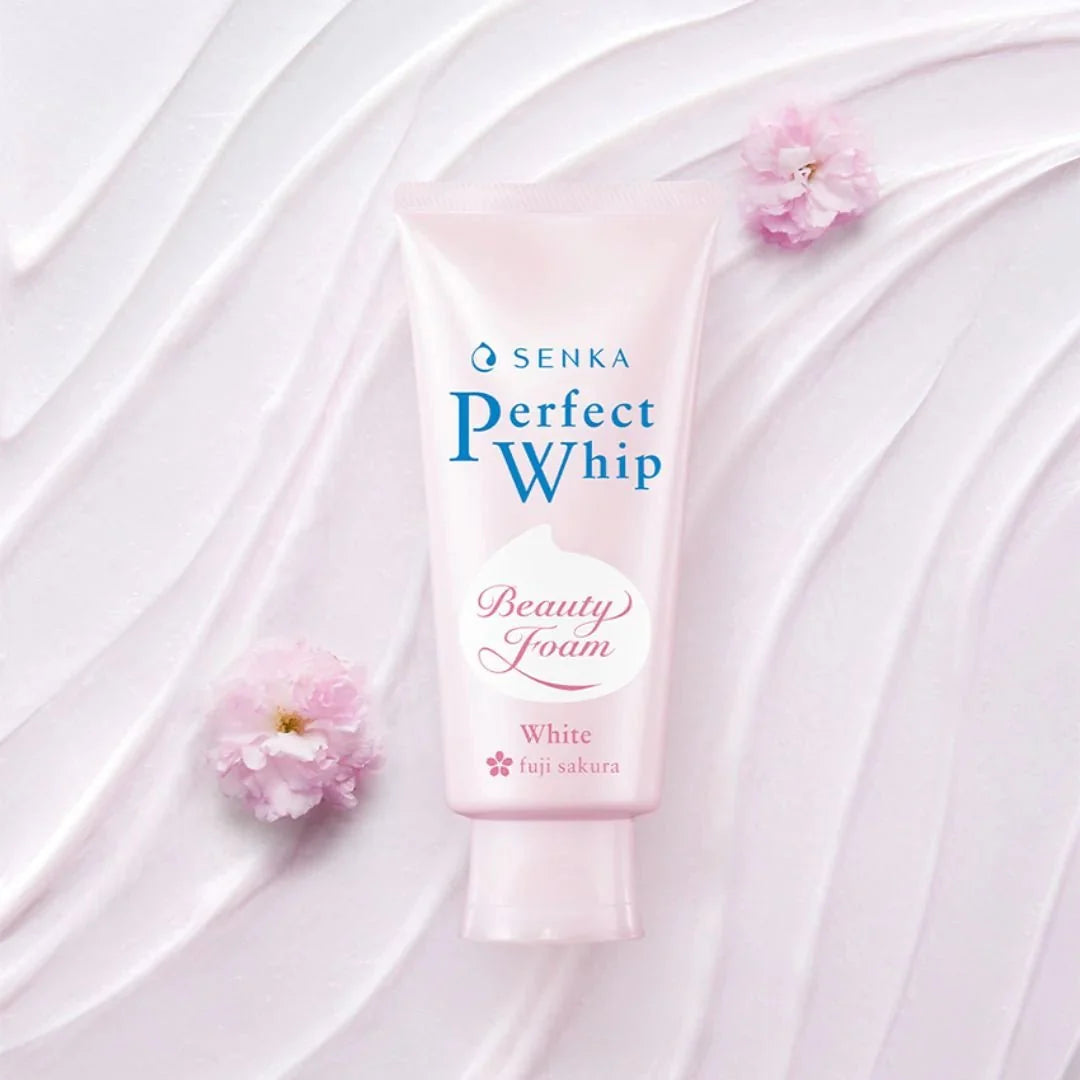 SHISEIDO SENKA Perfect Whip Sakura White Foam Cleanser 100g