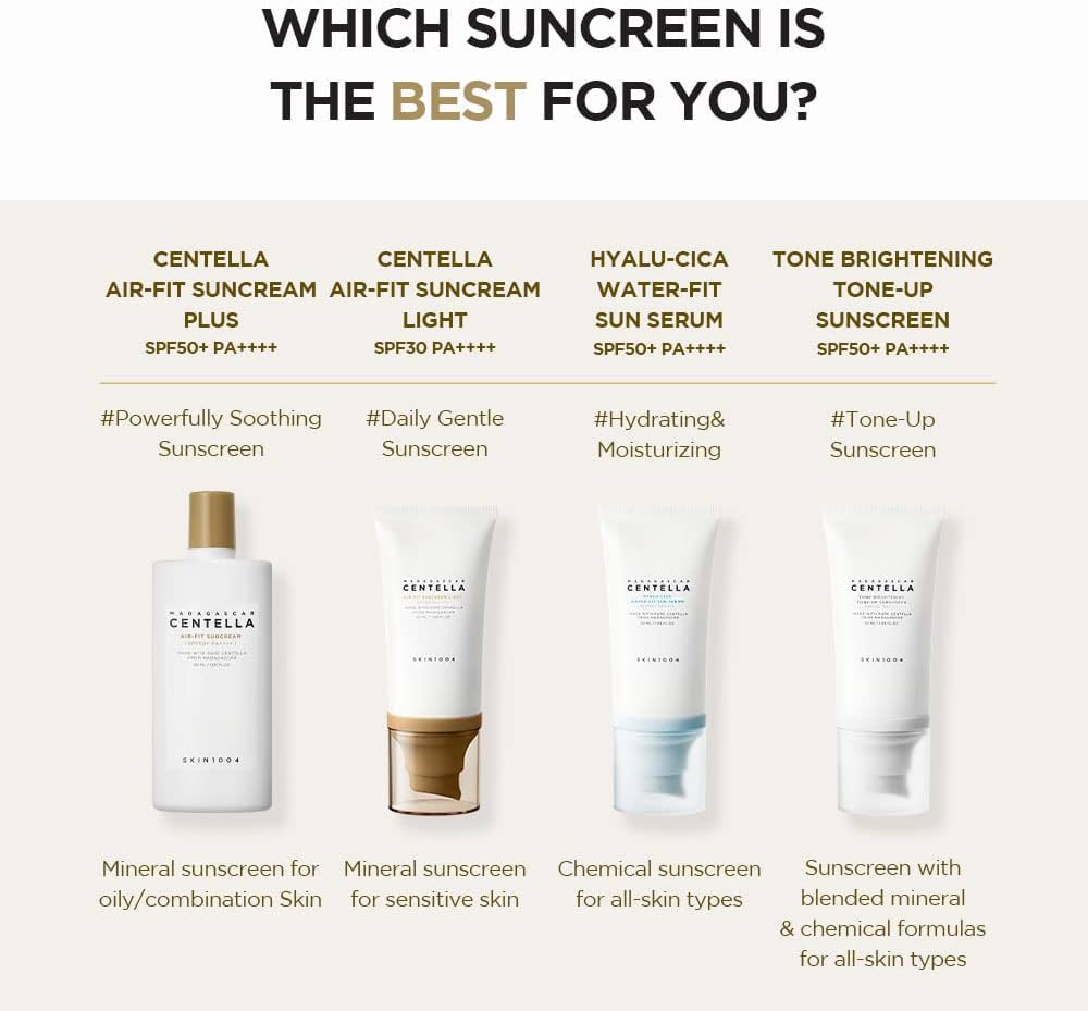 SKIN1004 Madagascar Centella Air-Fit Suncream Light SPF30 50ml