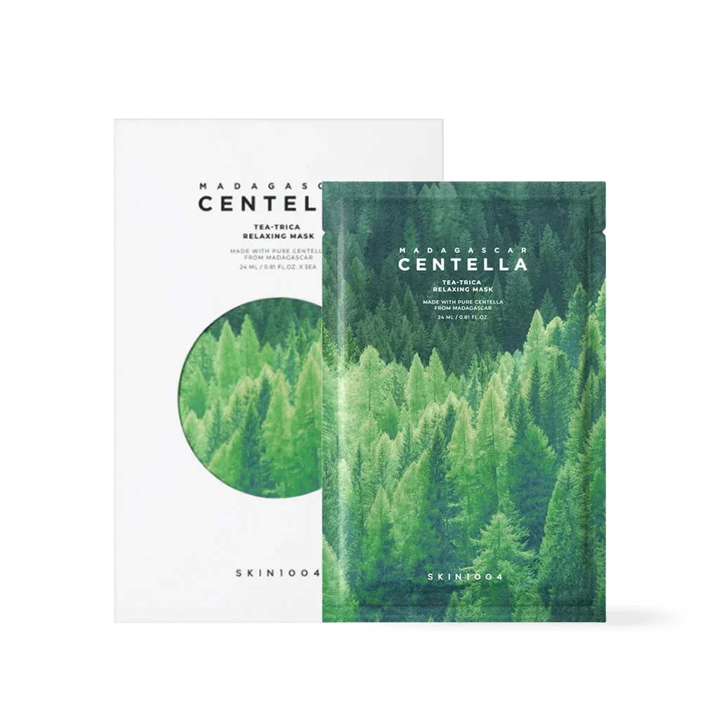 SKIN1004 Madagascar Centella Tea-Trica Relaxing Mask 5pc
