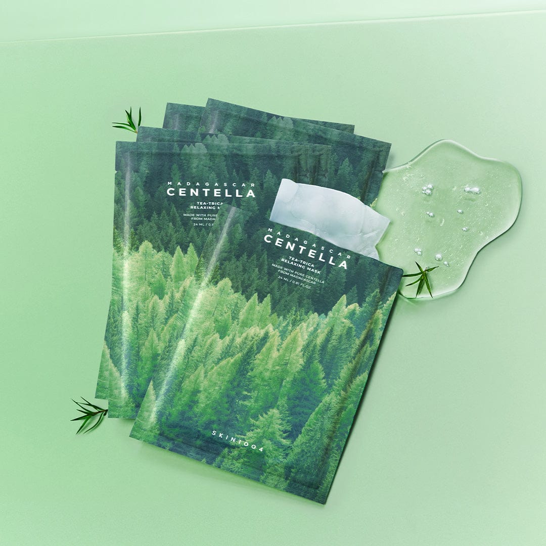 SKIN1004 Madagascar Centella Tea-Trica Relaxing Mask 5pc