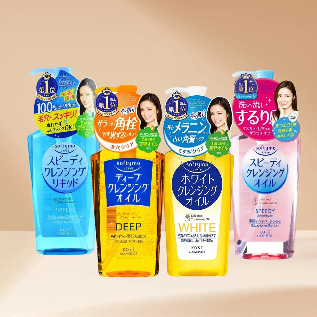 Kose Softymo Cleansing Oil (4 Types)