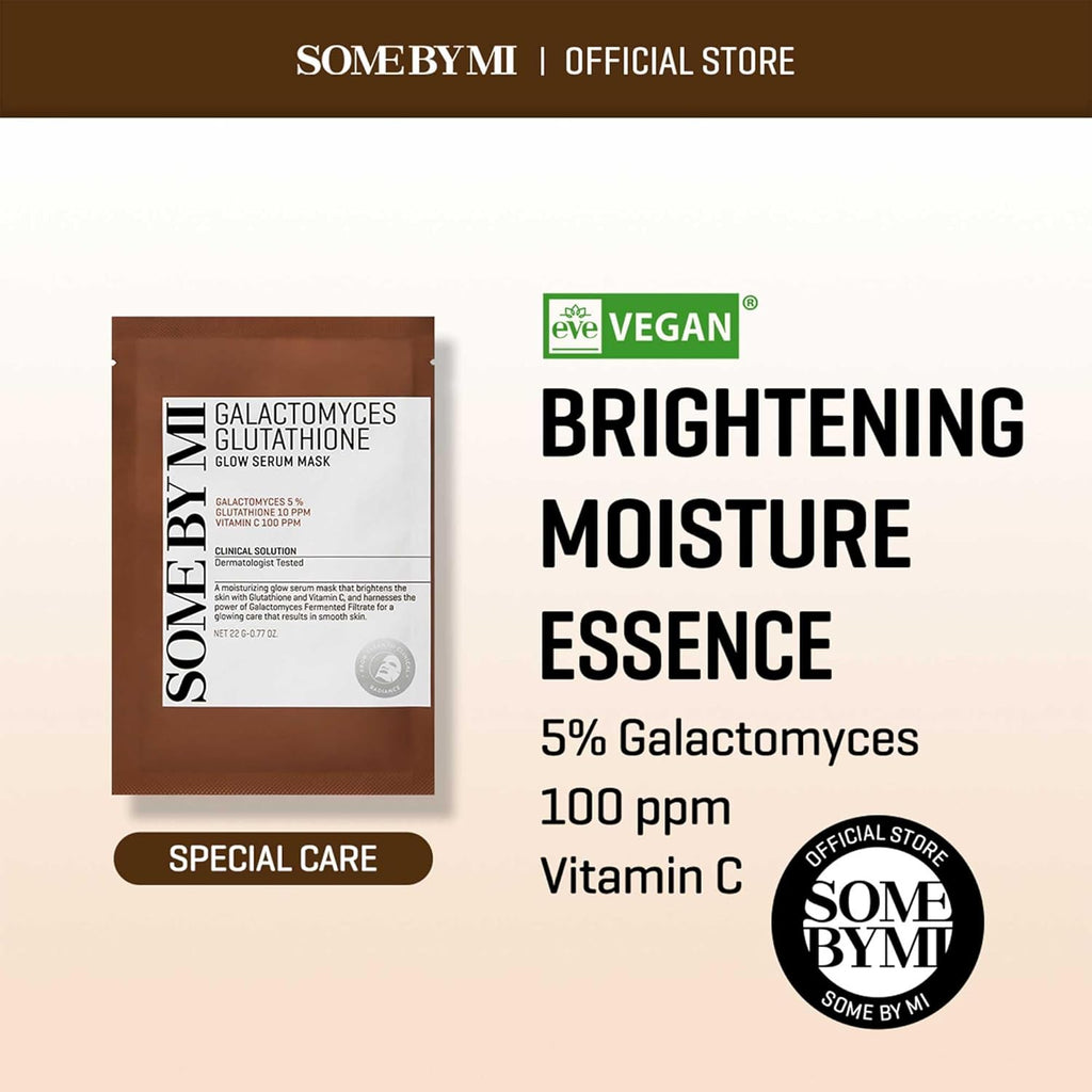 SOME BY MI Galactomyces Glutathione Glow Serum Mask 1p