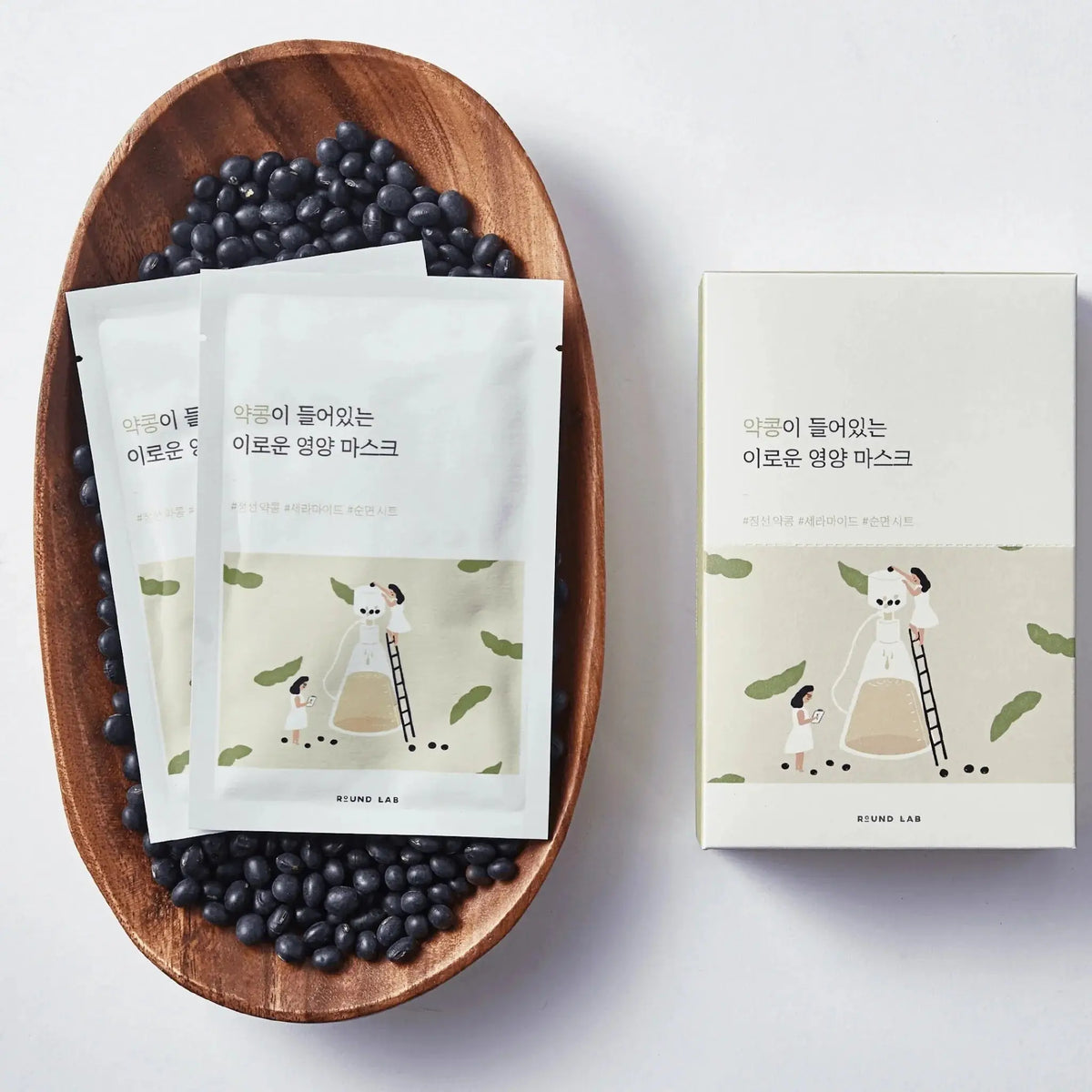 Round Lab Soybean Nourishing Mask (10pcs)