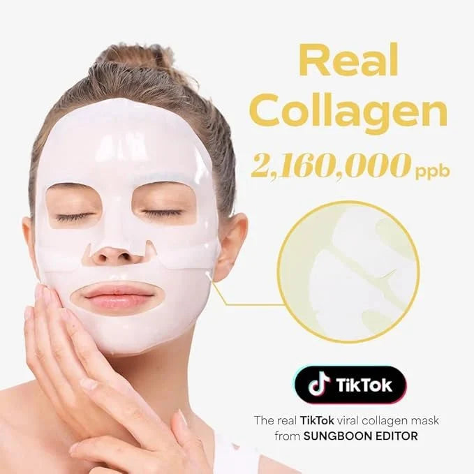 Sungboon Editor Deep Collagen Niacin Vita C Brightening Mask 4pcs