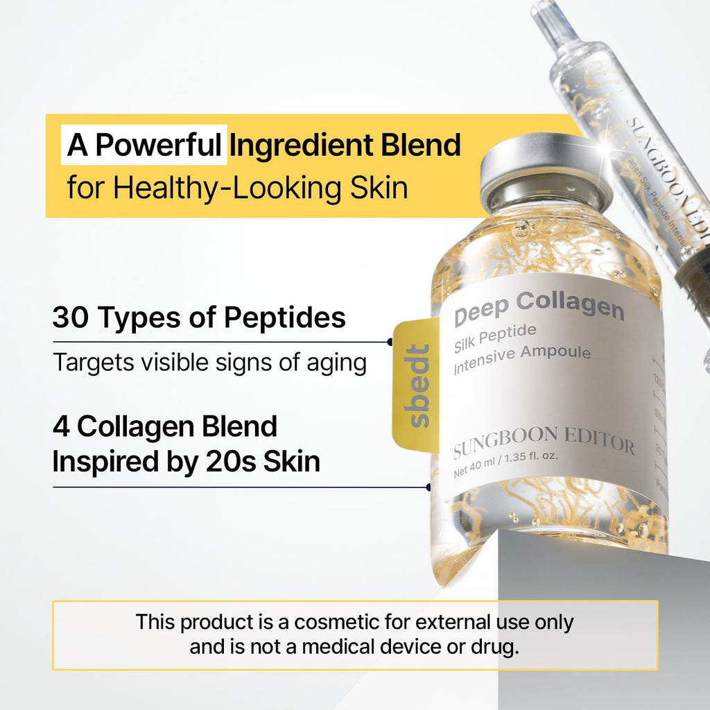 Sungboon Editor Deep Collagen Silk Peptide Ampoule 40ml