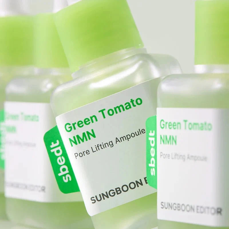 SUNGBOON EDITOR + Green Tomato NMN Pore Lifting Ampoule 40ml