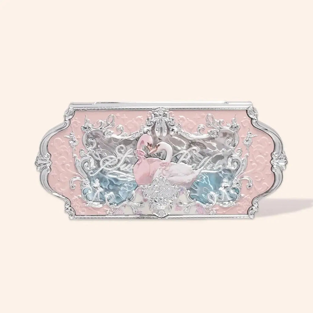 Flower Knows Swan Ballet Series Six Color Eyeshadow 03 Pink Swan