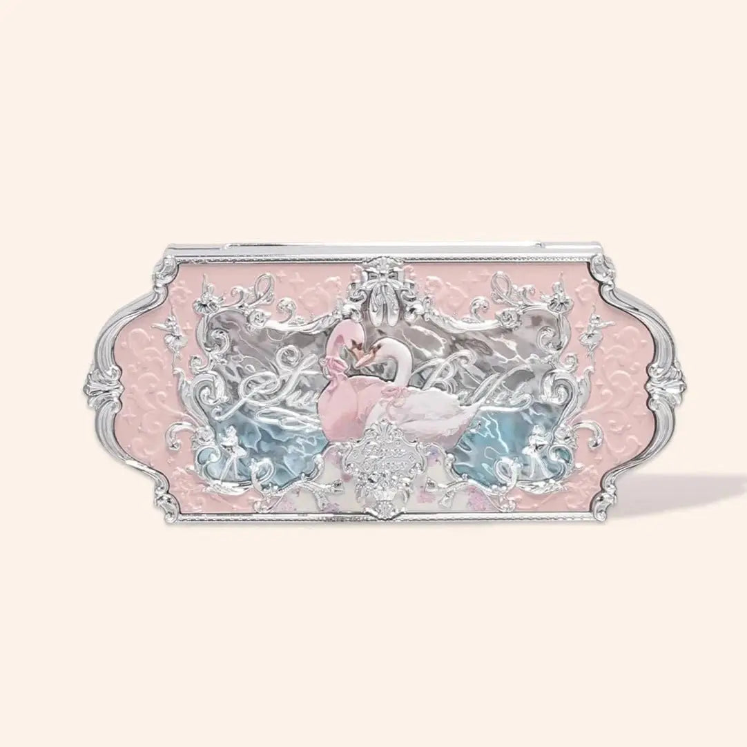 Flower Knows Swan Ballet Series Six Color Eyeshadow 03 Pink Swan
