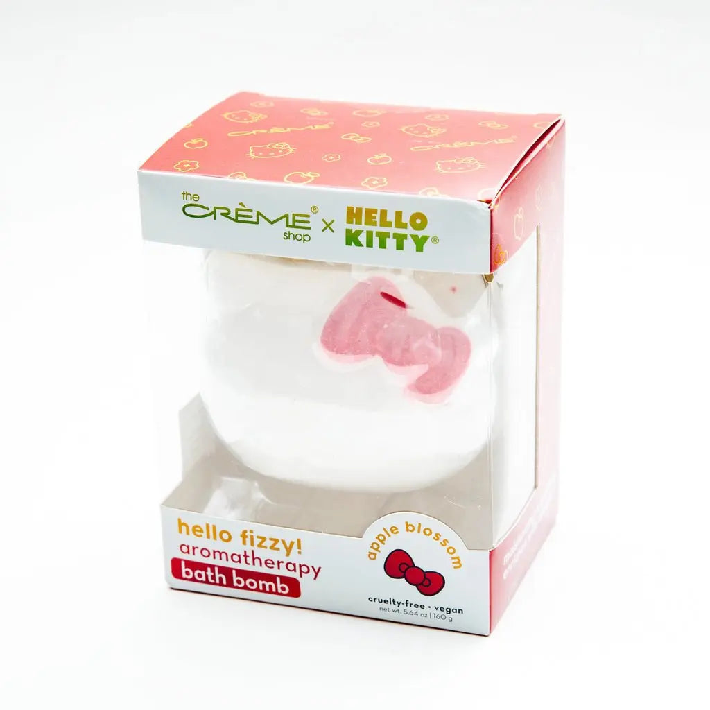 The Creme Shop Hello Kitty Aromatherapy Fizzy Bath Bomb Apple Blossom