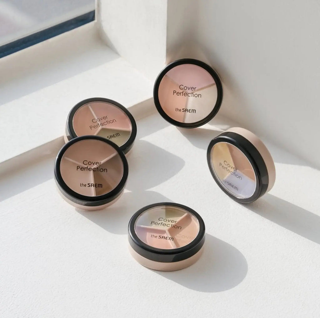 The Saem Cover Perfection Triple Pot Concealer (4 types)