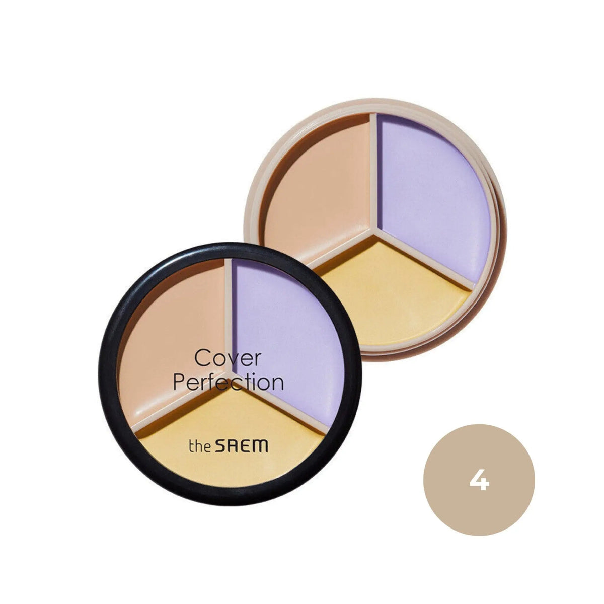The Saem Cover Perfection Triple Pot Concealer (4 types)