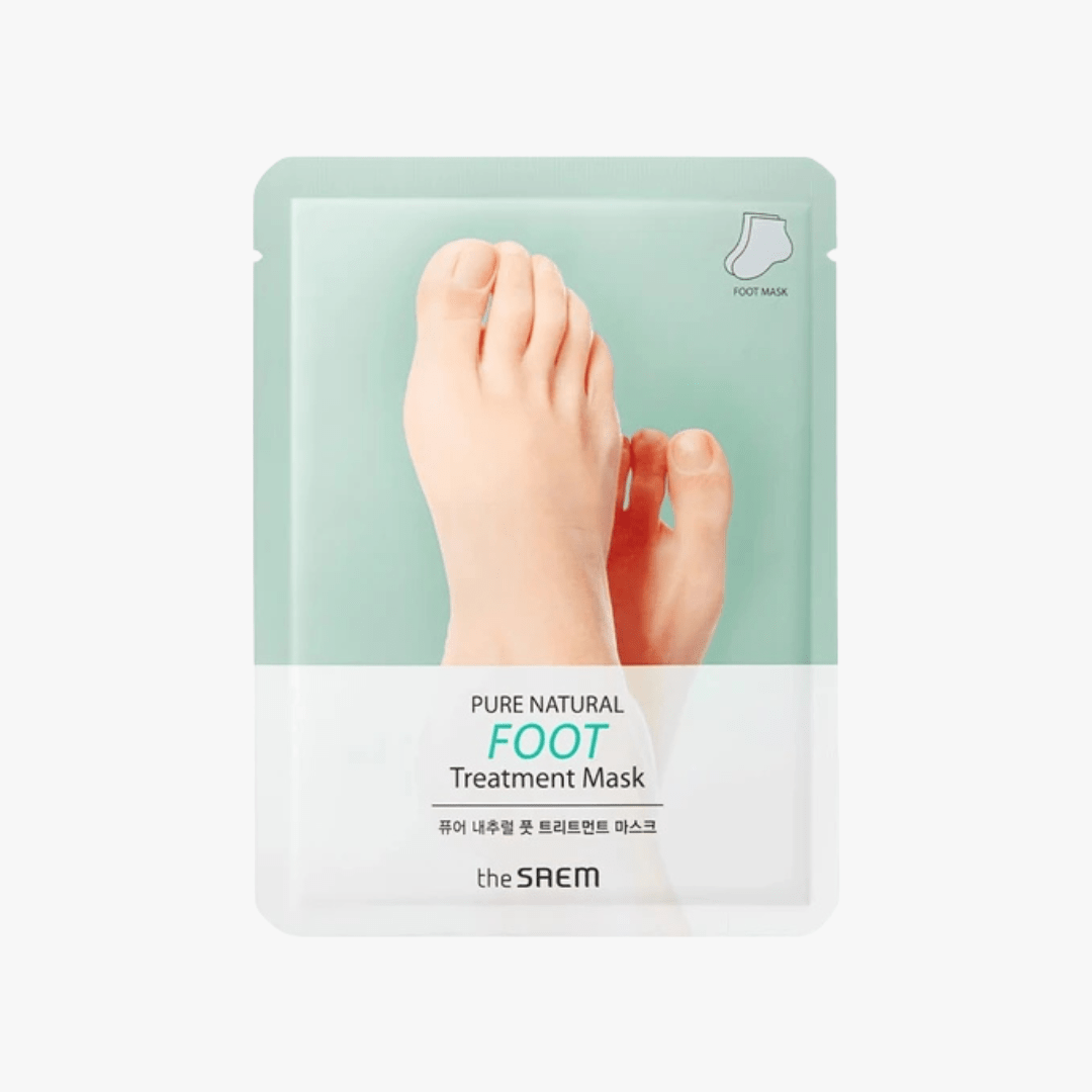 THE SAEM Pure Natural Foot Treatment Mask (2 Pieces)