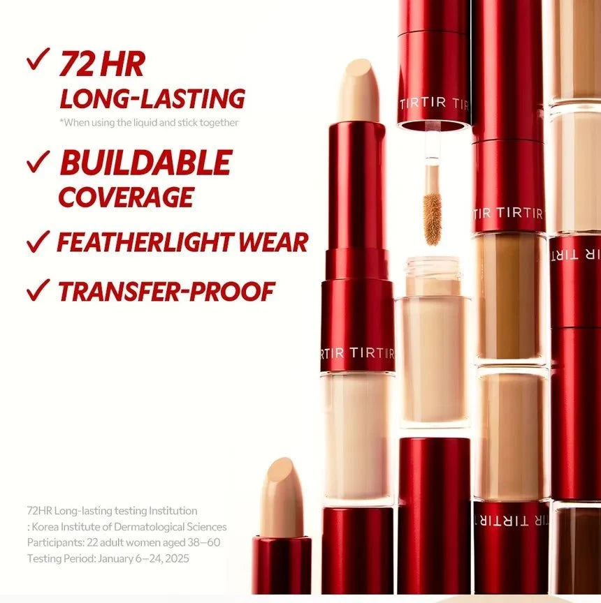 TIRTIR Glide & Hide Blurring Concealer (5 Shades)