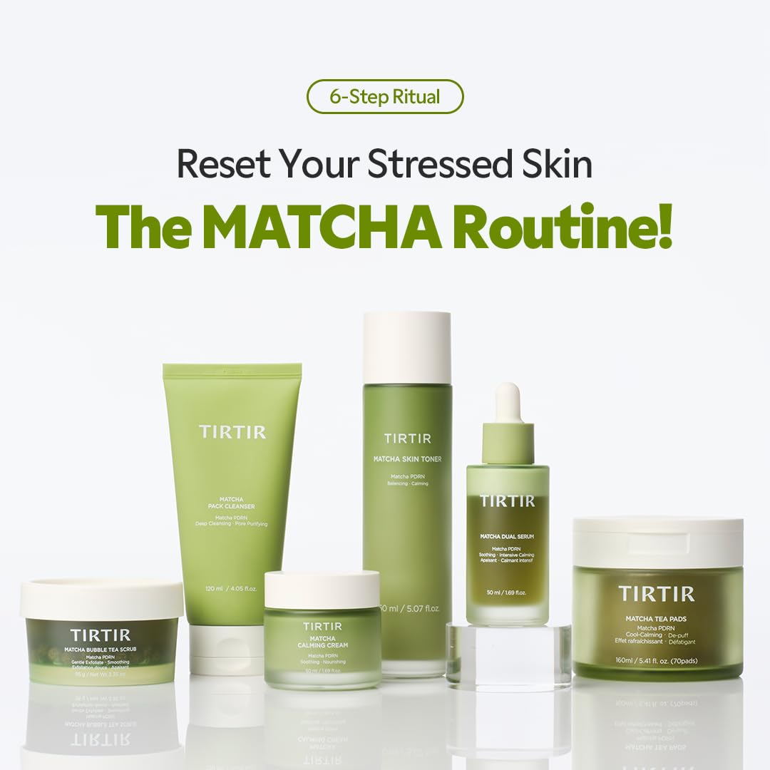 TIRTIR Matcha Bubble Tea Scrub 95g
