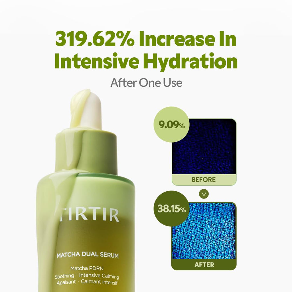 TIRTIR Matcha Calm & Glow Duo - Sensitive & Redness-Prone Skin