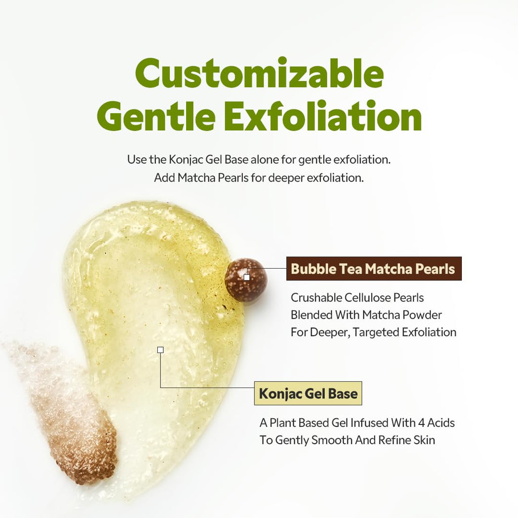 TIRTIR Matcha Bubble Tea Scrub 95g