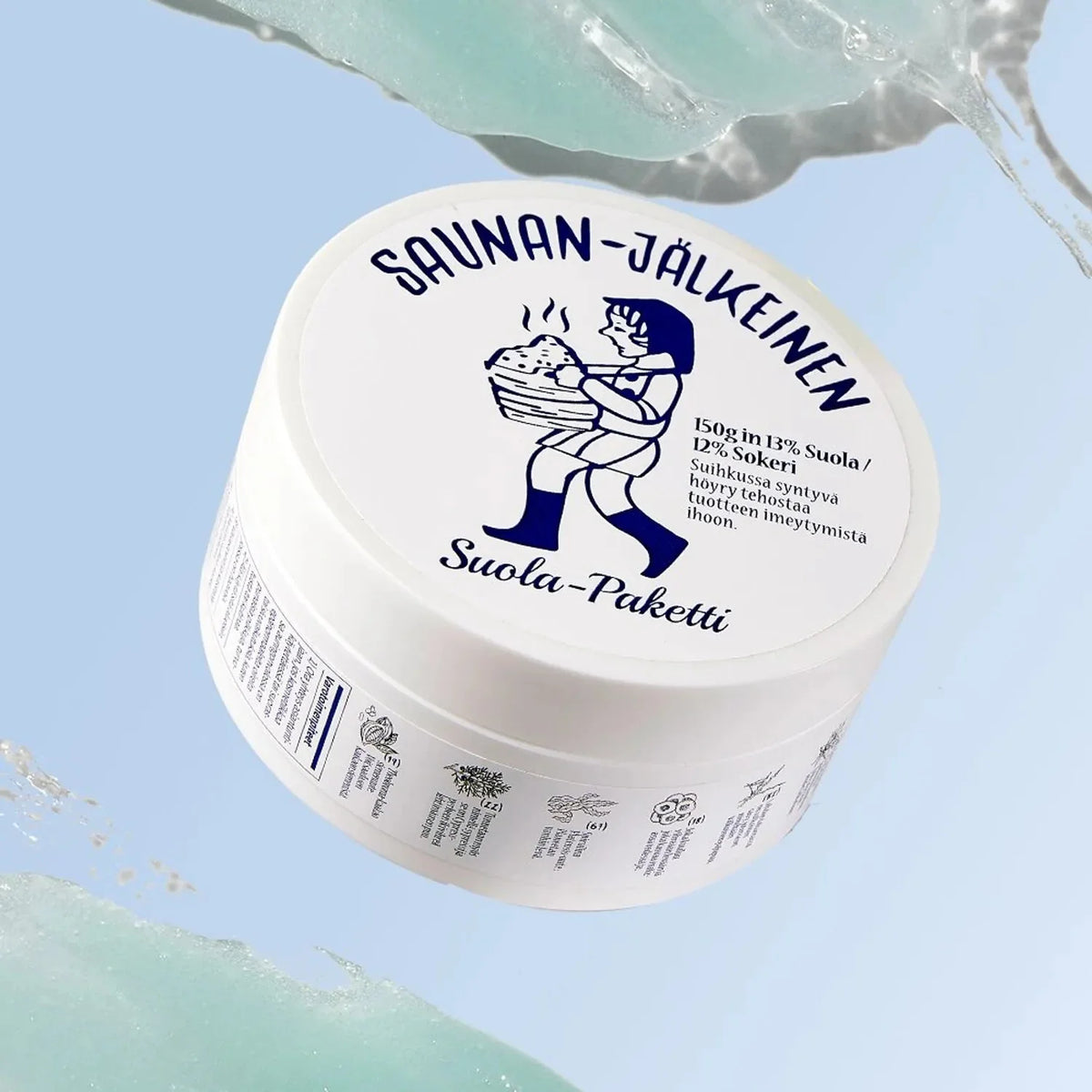 Torhop Saunan Heating Salt Facial Mask 90g