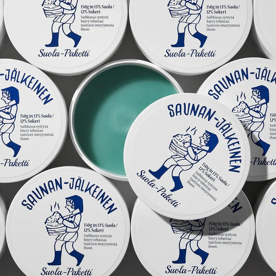 Torhop Saunan Heating Salt Facial Mask 90g