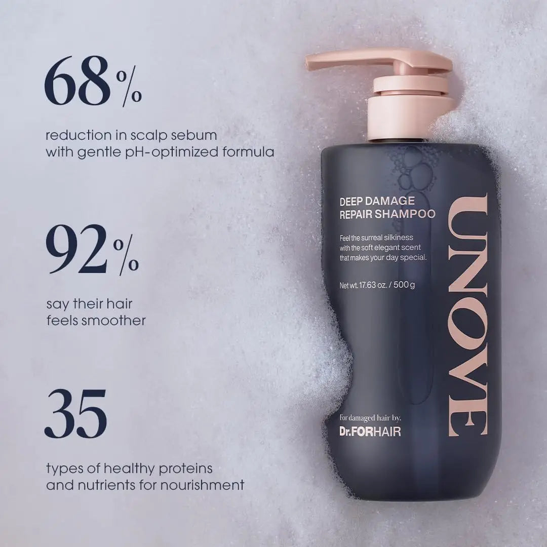 Unove Deep Damage Repair Shampoo 500ml