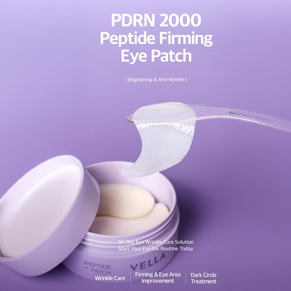 VELLA PDRN 2000 Peptide Firming Eye Patch (60 Pieces)
