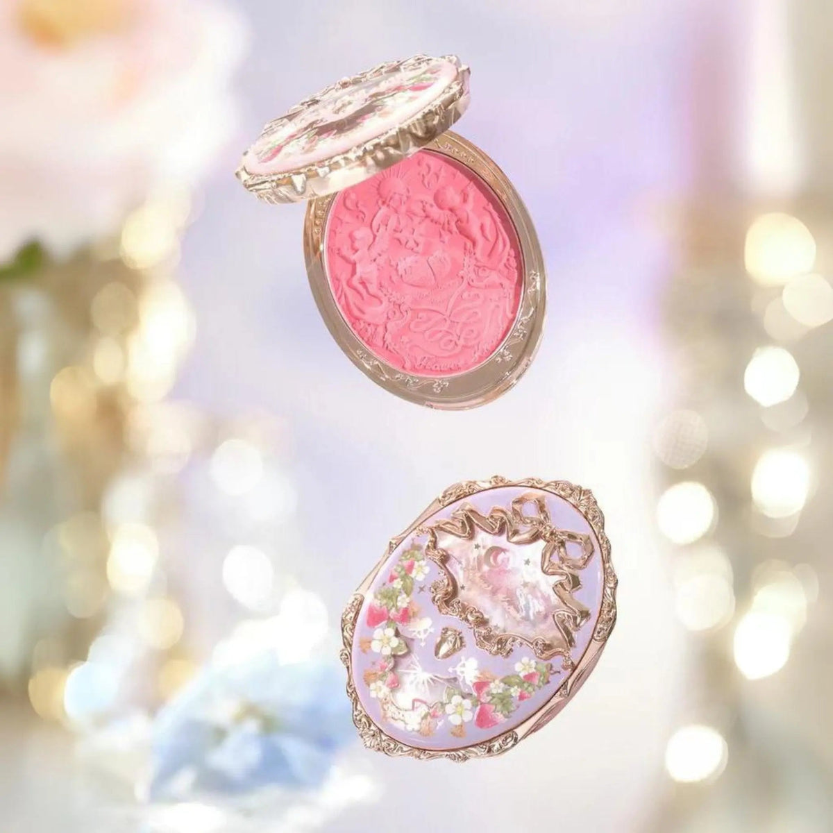 Flower Knows Violet Strawberry Rococo Embossed Blush (2 Shades)