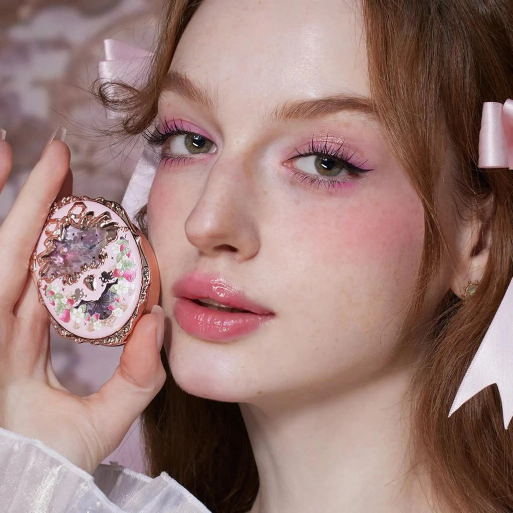 Flower Knows Violet Strawberry Rococo Embossed Blush (2 Shades)