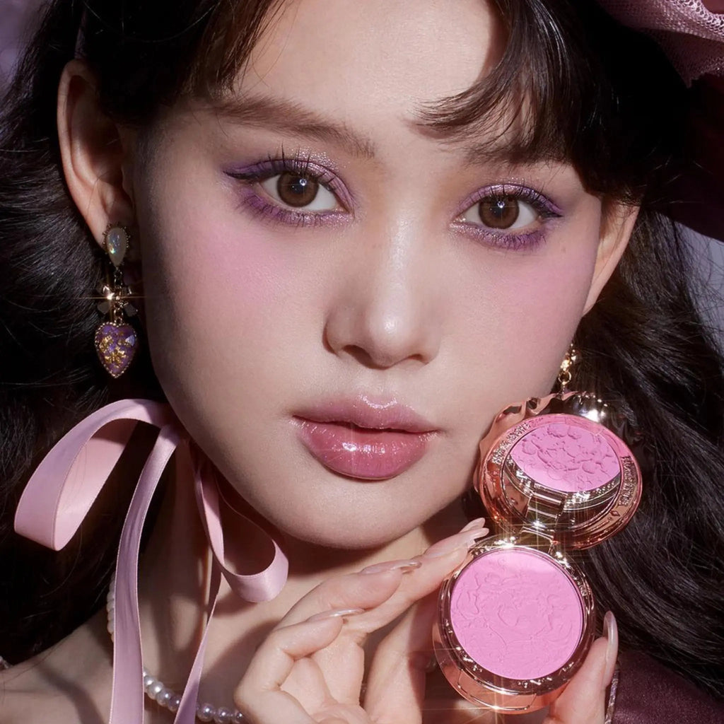 Flower Knows Violet Strawberry Rococo Embossed Blush (2 Shades)