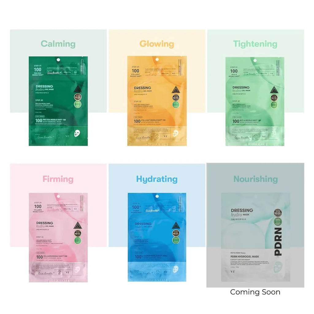 VT Pro Cica Reedle Shot 100 2 Step Hydrogel Mask