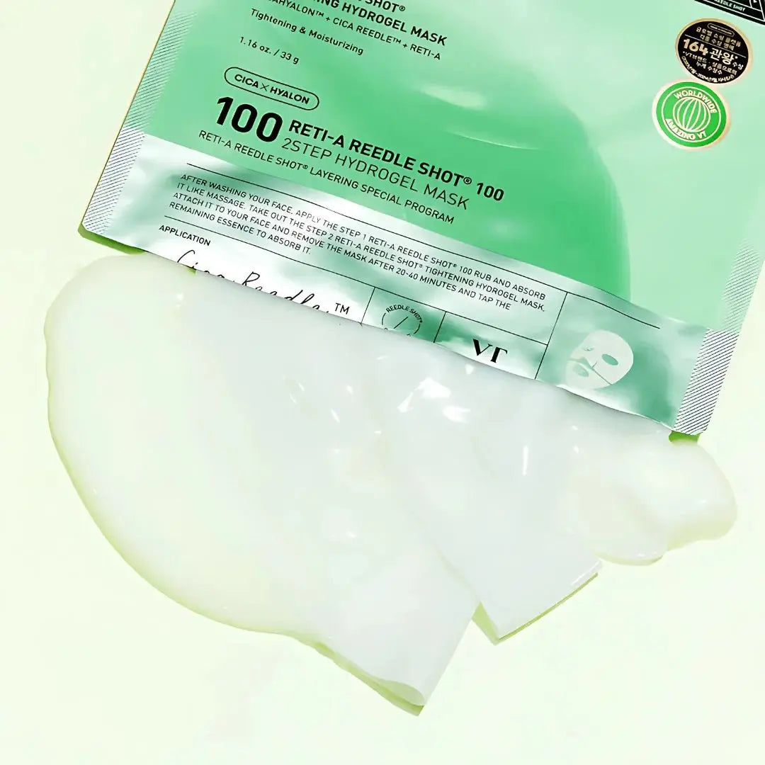 VT Reti-A Reedle Shot 100 2 Step Hydrogel Mask
