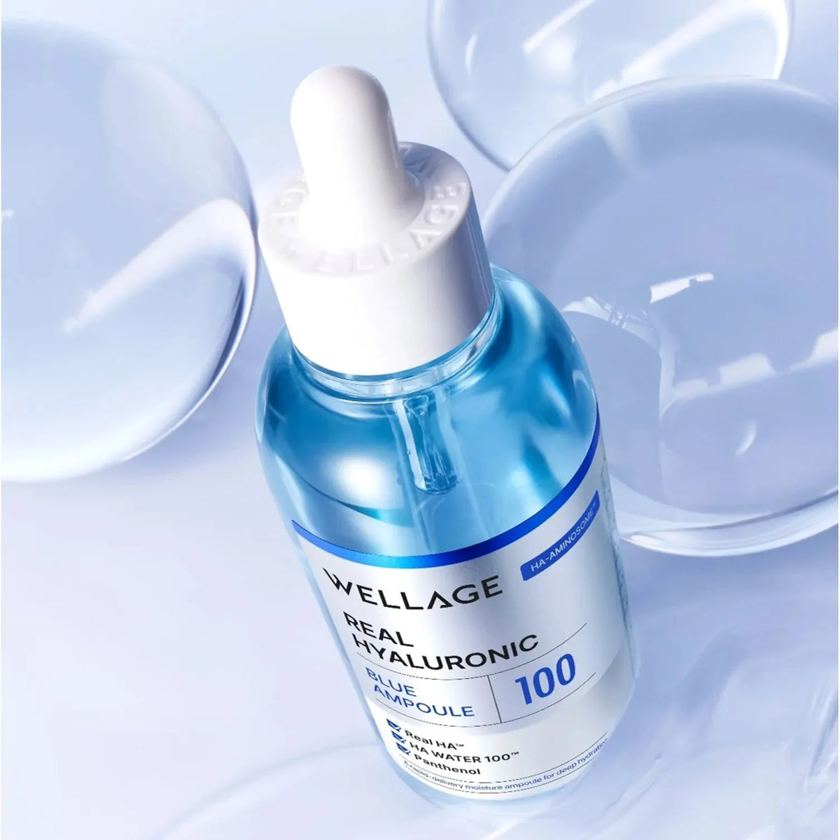 WELLAGE Real Hyaluronic Blue 100 Ampoule 60ml
