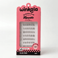 WINKALA Eyelashes Book - Reusable & Glue Free (Curly Natural) 10mm-13mm