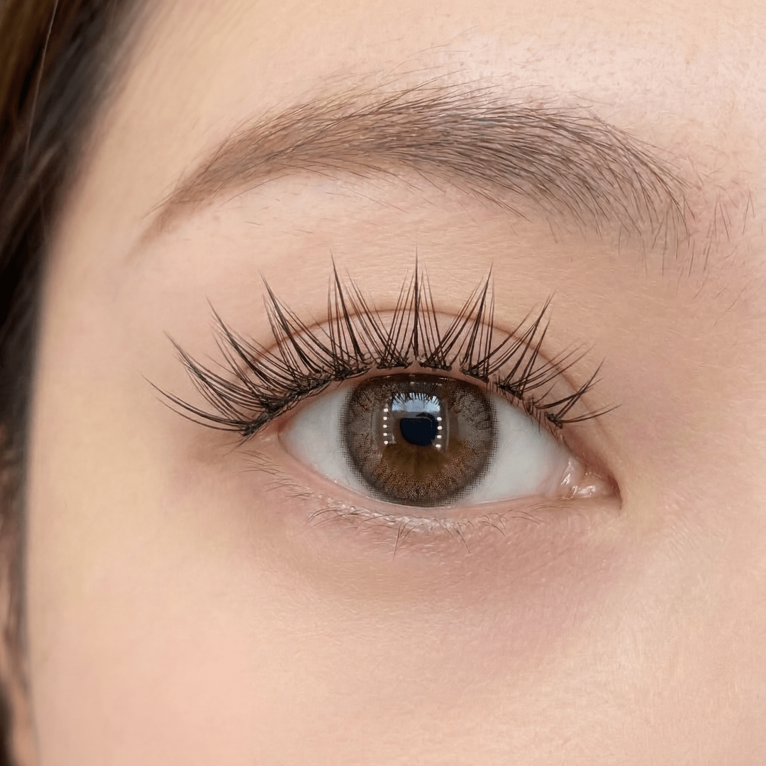 WINKALA Eyelash Book - Reusable & Glue Free (Crystal Manga) 9mm-12mm