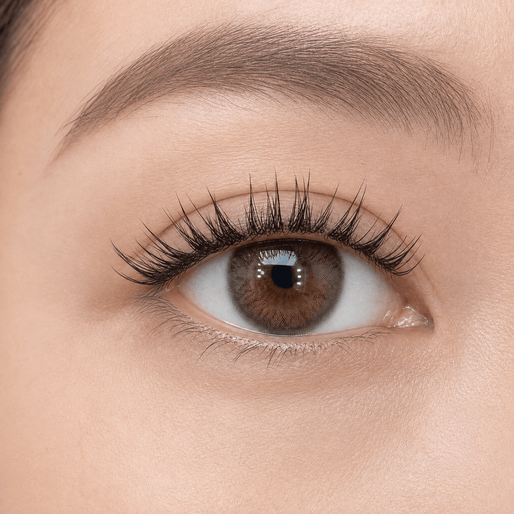 WINKALA Eyelashes Book - Reusable & Glue Free (Lightweight Natural) 10-12mm