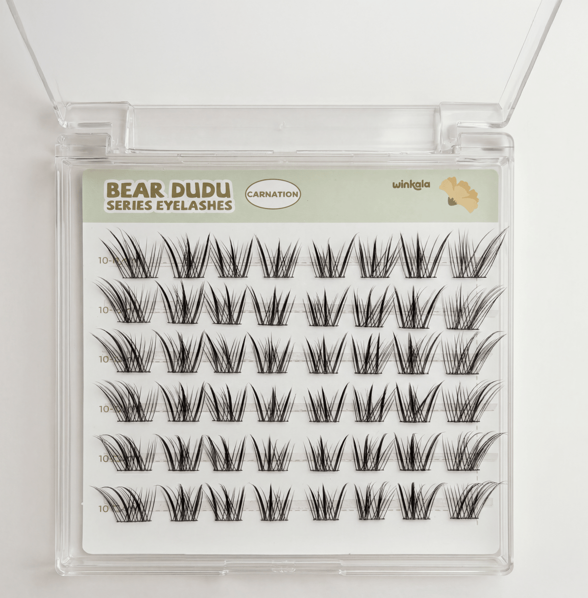 WINKALA False Eyelashes-Carnation Style 12mm
