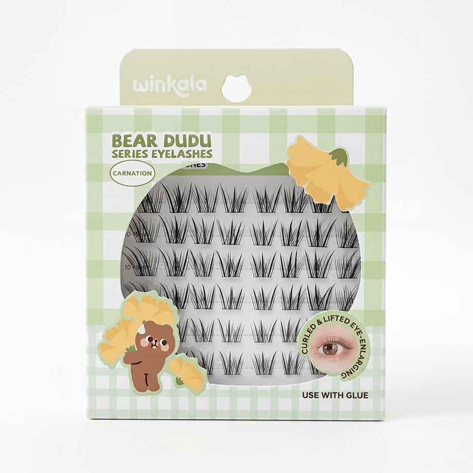 WINKALA False Eyelashes-Carnation Style 12mm
