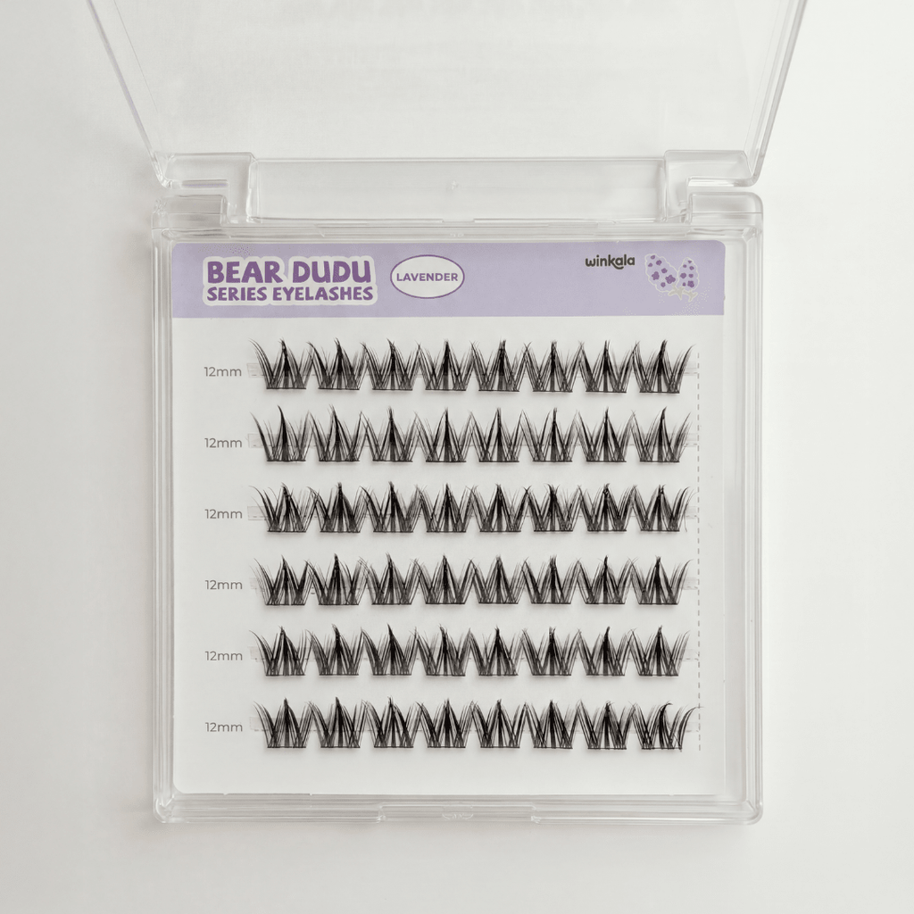 WINKALA False Eyelashes-Lavender style 12mm