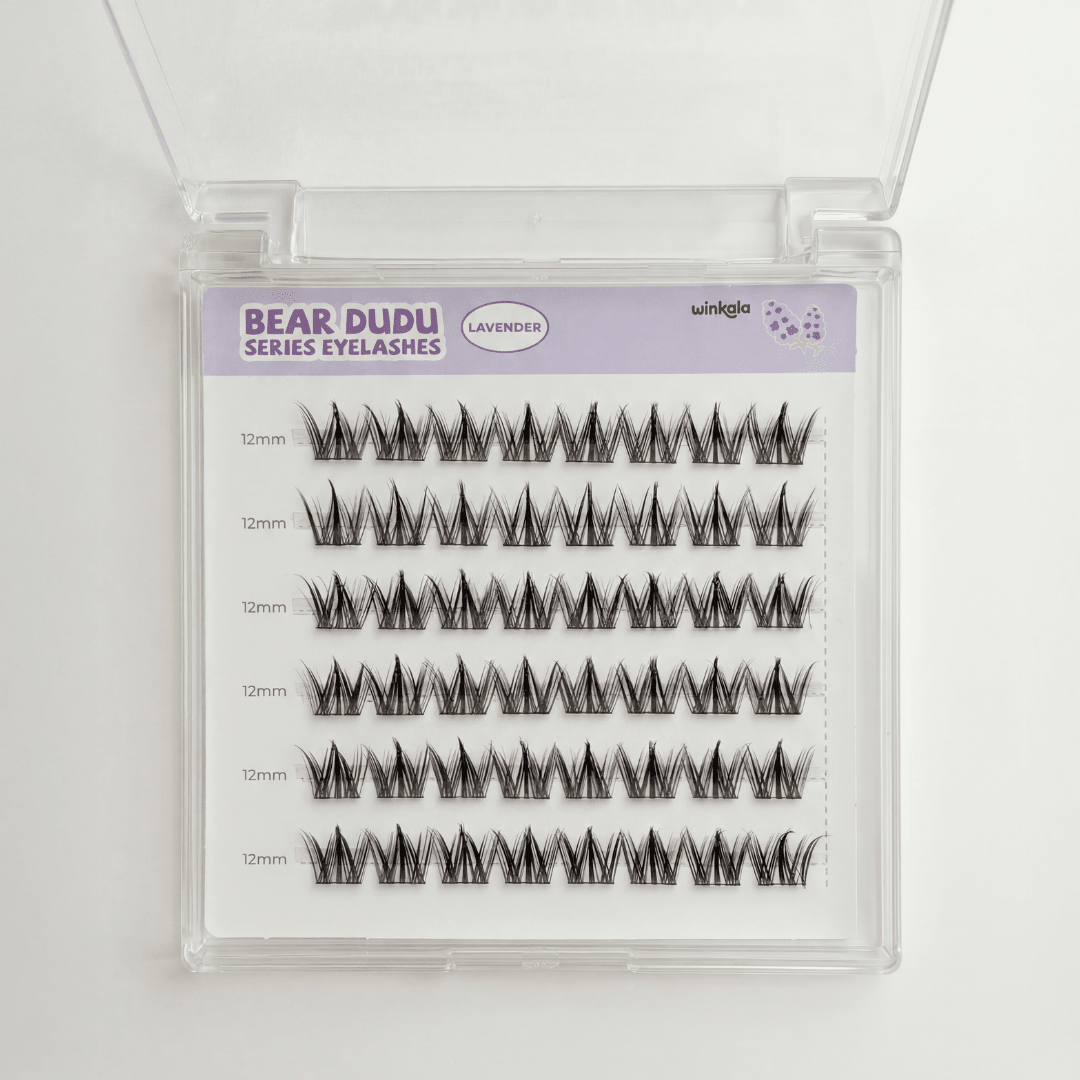 WINKALA False Eyelashes-Lavender style 12mm