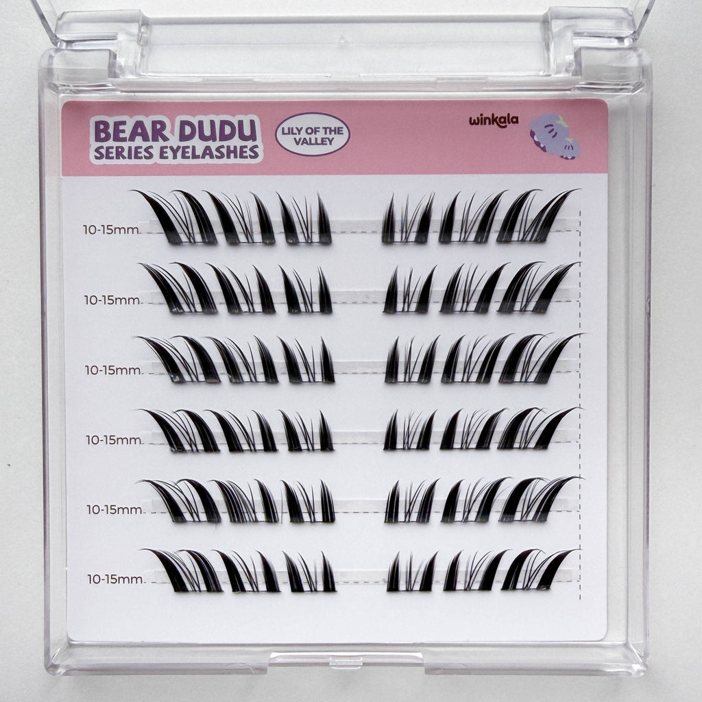 WINKALA False Eyelashes Lily of the Valley Style 10mm-15mm